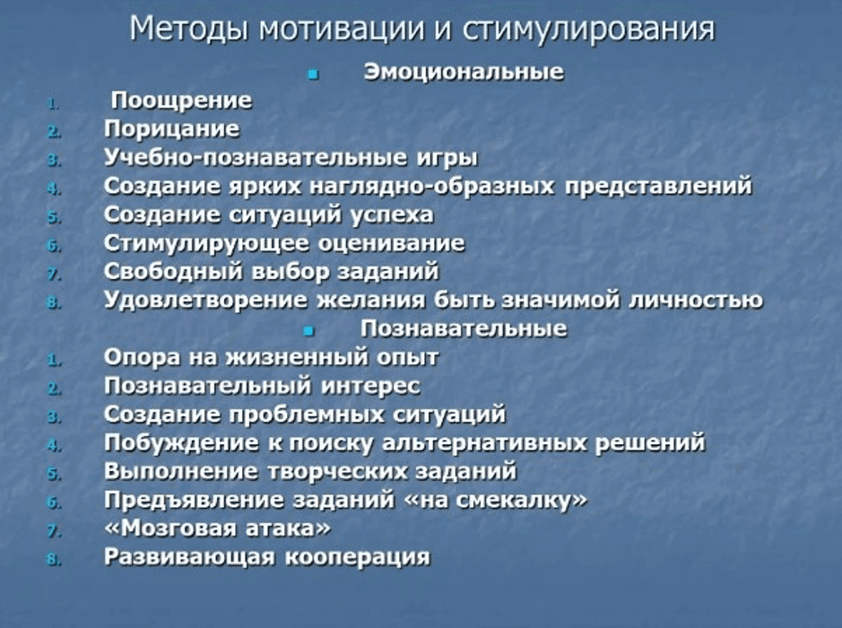 Изображение к статье: Мотивация деятельности детей: методы и приемы повышения мотивации детей
