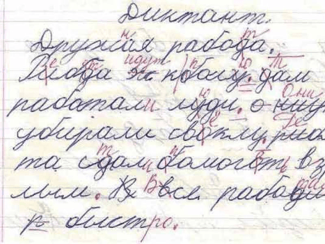 Изображение по разделу: Основные нарушения письменной речи