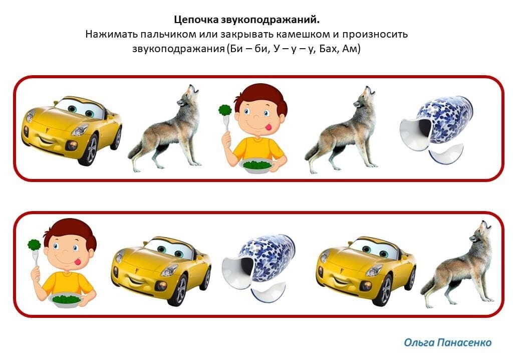 Изображение к статье: Цепочка звукоподражаний